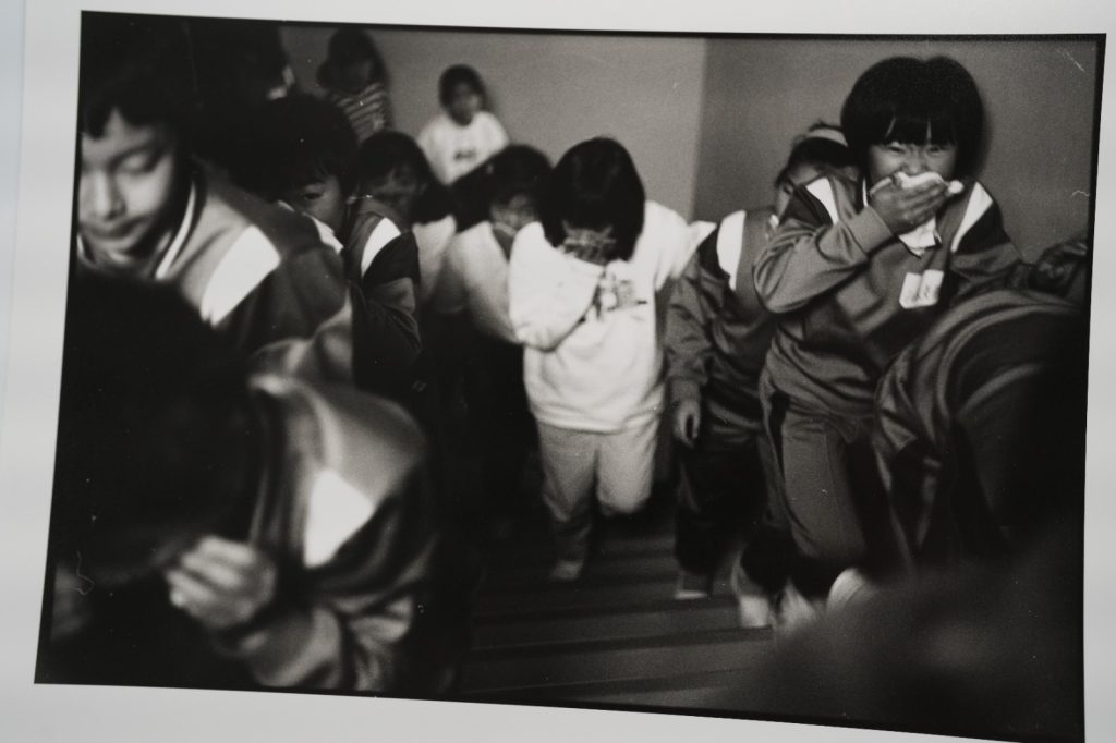 PHOTO Argentique reportage en Chine Enfant 18X24cm 1990 Olivier Culmann