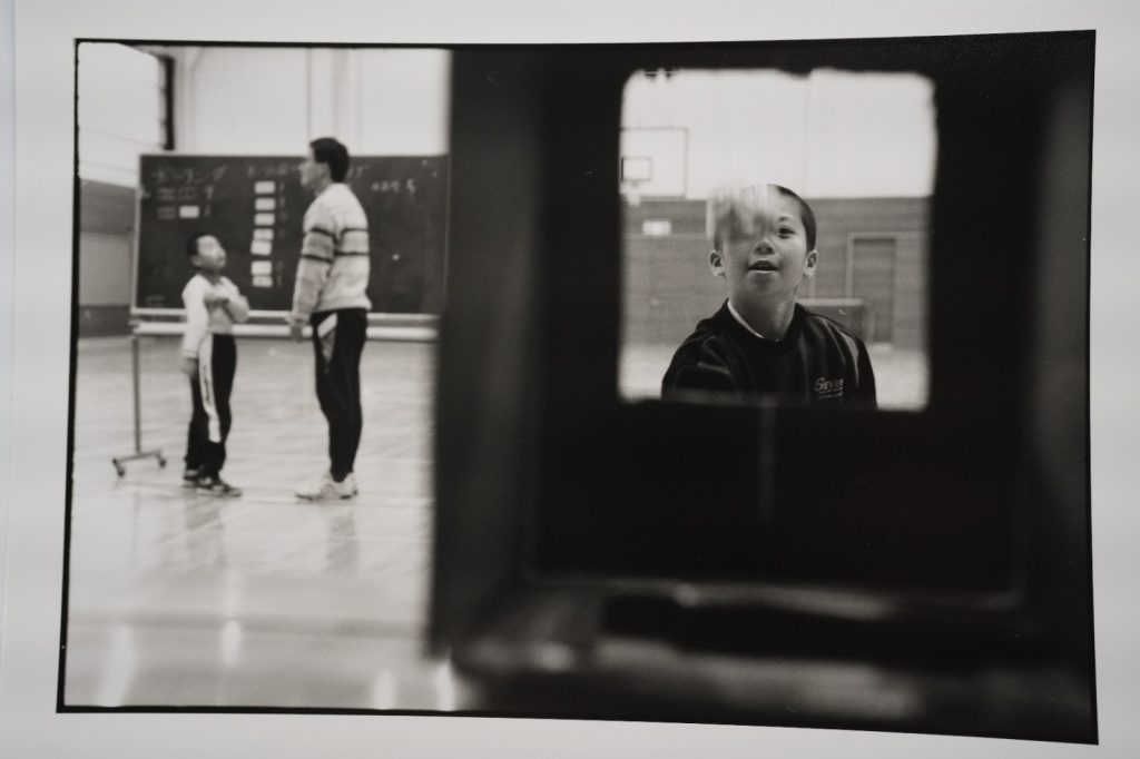 PHOTO Argentique reportage en Chine Enfant 18X24cm 1990 Olivier Culmann