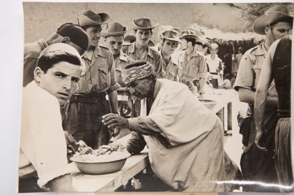 PHOTO DE PRESSE TAMPON AGENCE INTERCONTINENTAL 1950 GUERRE D' ALGERIE 13X18cm