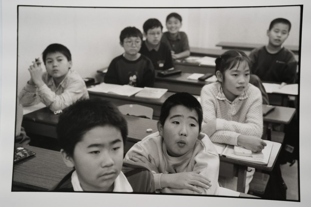 PHOTO Argentique reportage en Chine Enfant 18X24cm 1990 Olivier Culmann
