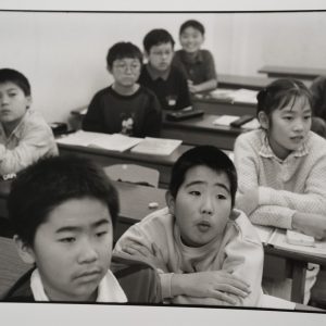 PHOTO Argentique reportage en Chine Enfant  18X24cm	1990	Olivier Culmann