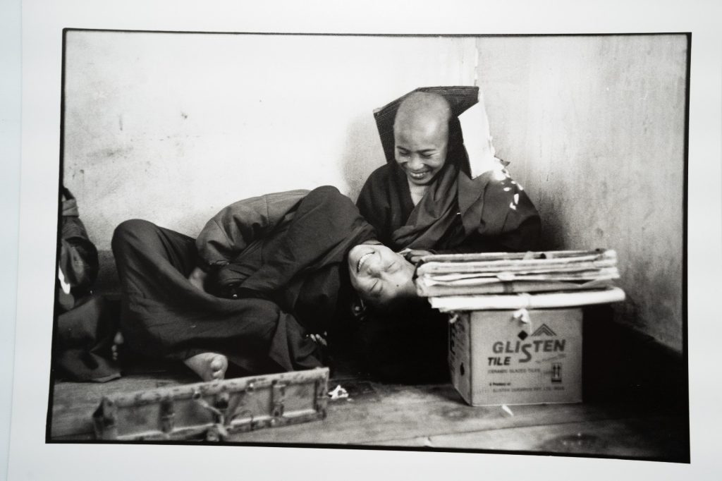 PHOTO ARGENTIQUE 1990' Olivier Culmann reportage en Chine 18X24cm NOIR ET BLANC