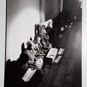 PHOTO ARGENTIQUE 1990' Olivier Culmann reportage en Chine 18X24cm NOIR ET BLANC