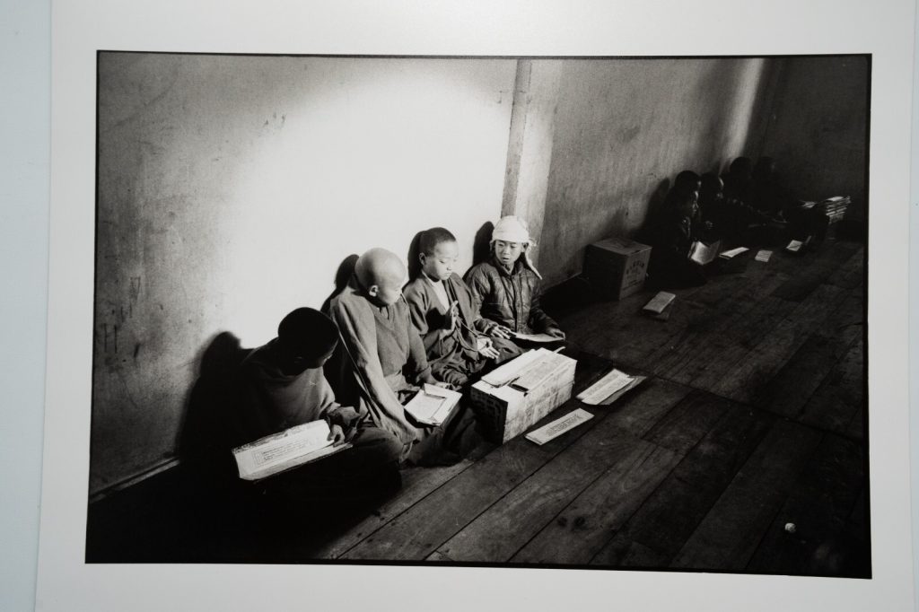 PHOTO ARGENTIQUE 1990' Olivier Culmann reportage en Chine 18X24cm NOIR ET BLANC