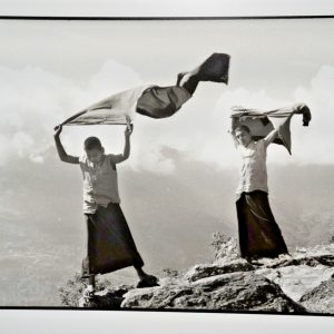 PHOTO ARGENTIQUE 1990' Olivier Culmann reportage en Chine 18X24cm NOIR ET BLANC