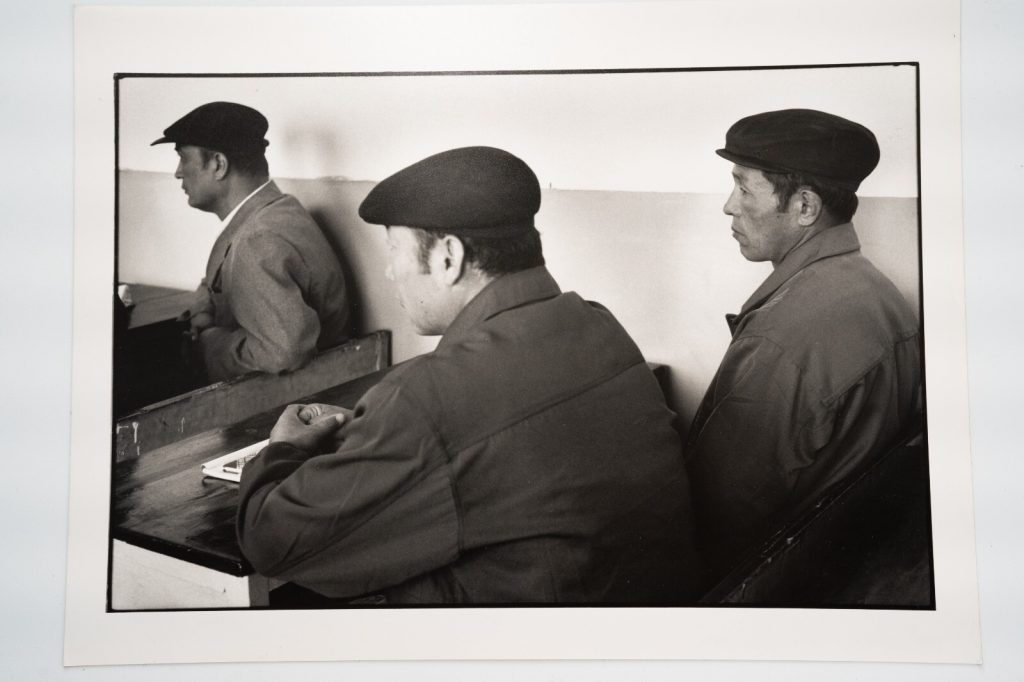 PHOTO ARGENTIQUE 1990' Olivier Culmann reportage en Chine 18X24cm NOIR ET BLANC