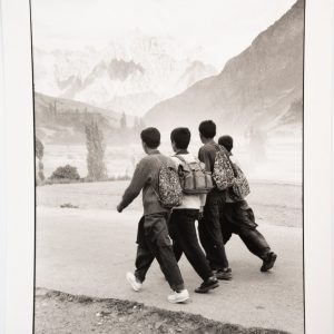 PHOTO ARGENTIQUE 1990' Olivier Culmann reportage en Chine 18X24cm NOIR ET BLANC