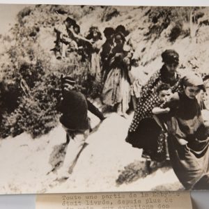 PHOTO DE PRESSE TAMPON AGENCE INTERCONTINENTAL 1950	GUERRE D' ALGERIE 13X18cm