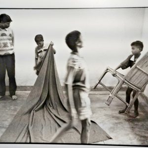PHOTO ARGENTIQUE 1990' Olivier Culmann reportage en Chine 18X24cm NOIR ET BLANC