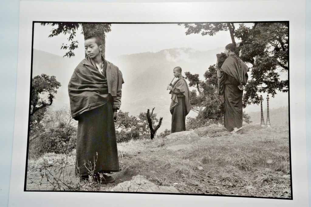 PHOTO ARGENTIQUE 1990' Olivier Culmann reportage en Chine 18X24cm NOIR ET BLANC