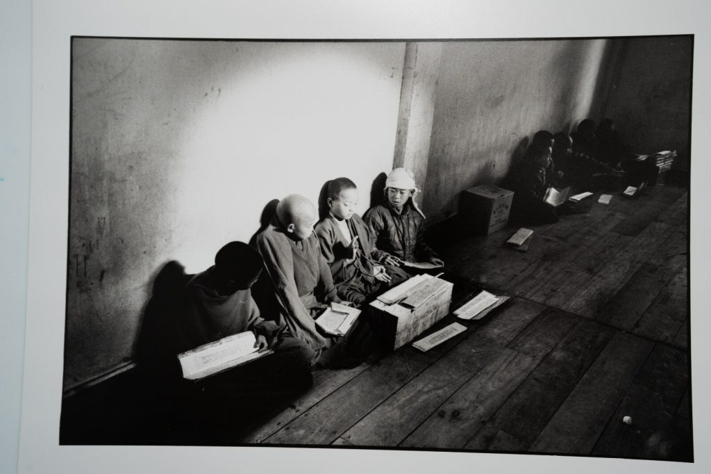PHOTO ARGENTIQUE 1990' Olivier Culmann reportage en Chine 18X24cm NOIR ET BLANC