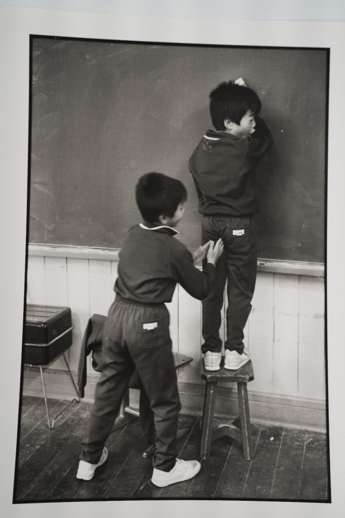 PHOTO Argentique reportage en Chine Enfant 18X24cm 1990 Olivier Culmann
