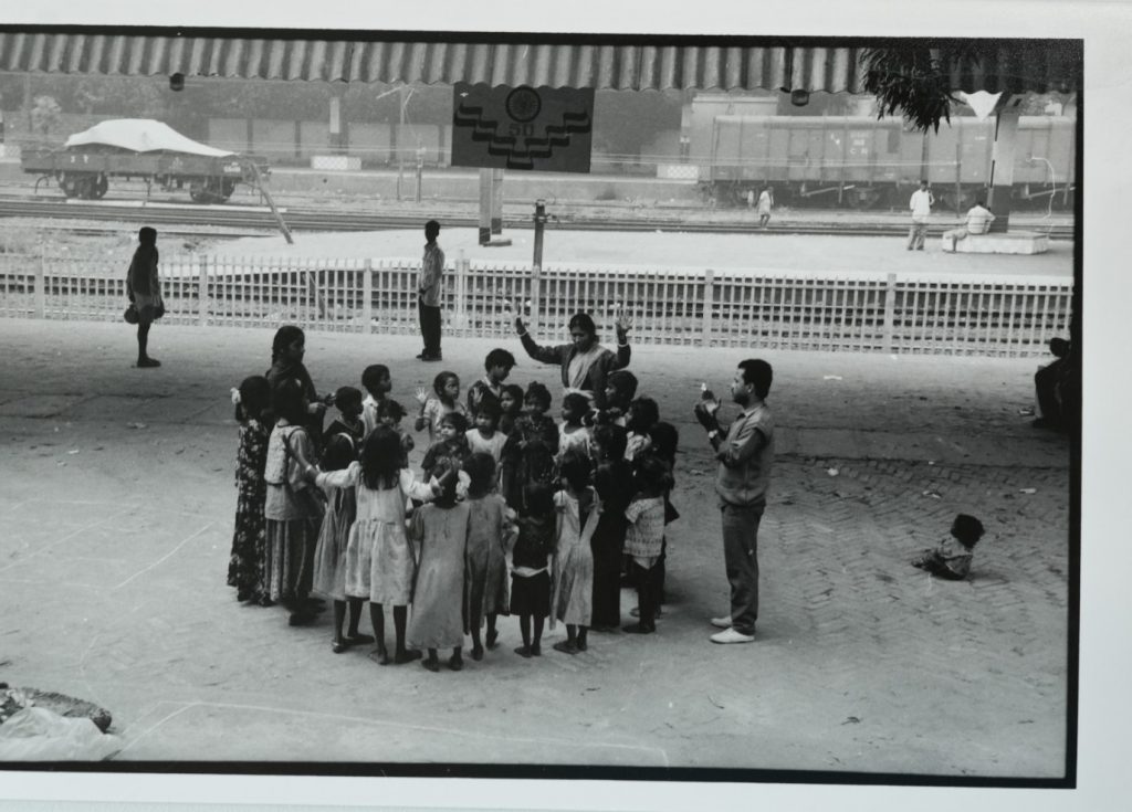 PHOTO Argentique, RC Inde Enfants reportage en Inde 10x15cm 1990 Olivier Culmann