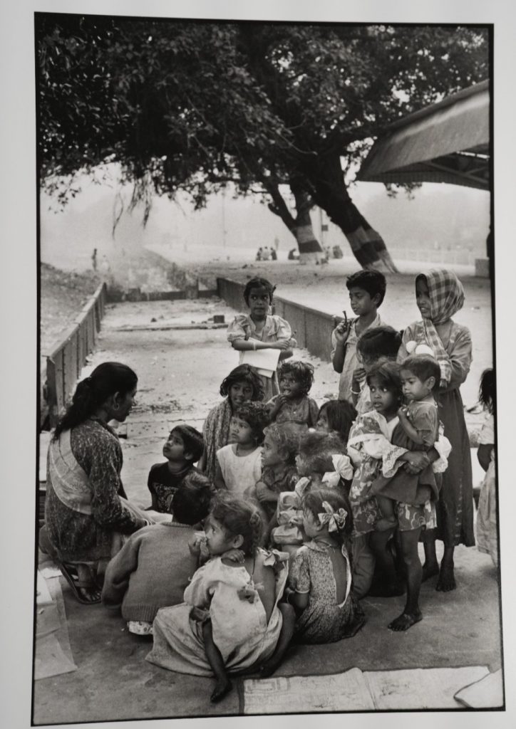 PHOTO ARGENTIQUE 1990' Olivier Culmann reportage en Inde 18X24cm NOIR ET BLANC