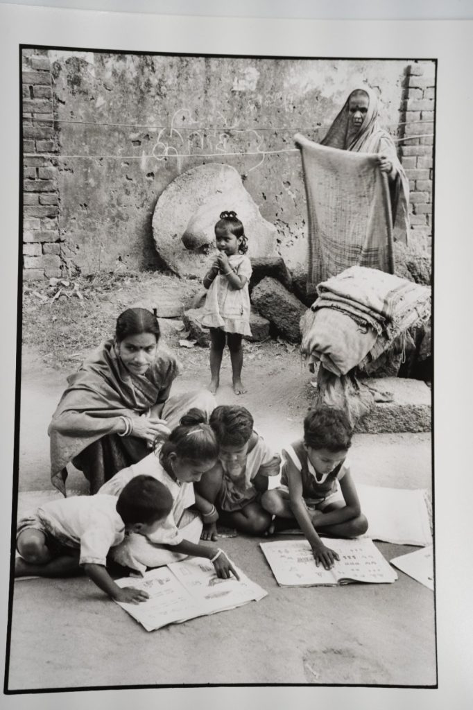 PHOTO ARGENTIQUE 1990' Olivier Culmann reportage en Inde 18X24cm NOIR ET BLANC