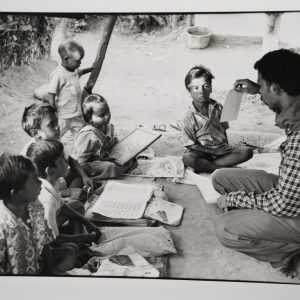 PHOTO ARGENTIQUE 1990' Olivier Culmann reportage en Inde 18X24cm NOIR ET BLANC