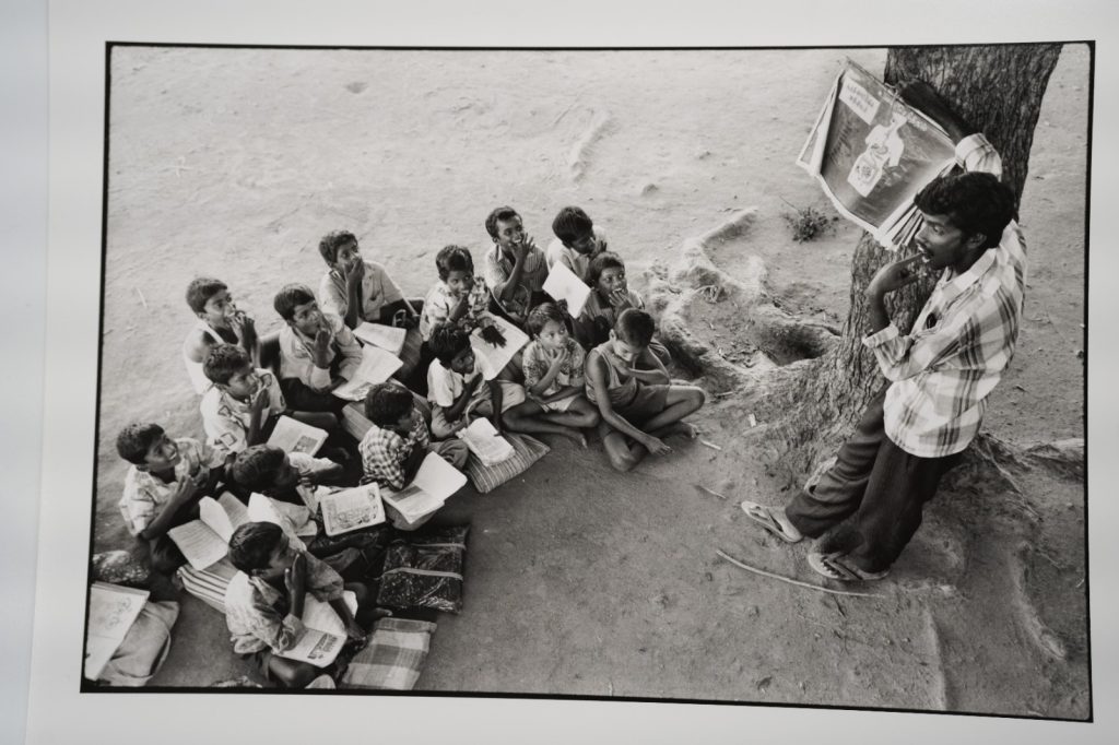 PHOTO ARGENTIQUE 1990' Olivier Culmann reportage en Inde 18X24cm NOIR ET BLANC