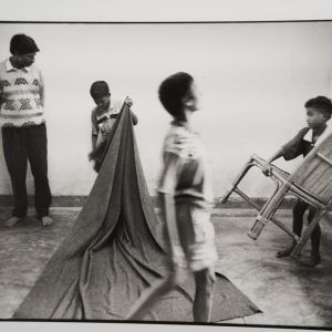 PHOTO ARGENTIQUE 1990' Olivier Culmann reportage en Inde 18X24cm NOIR ET BLANC