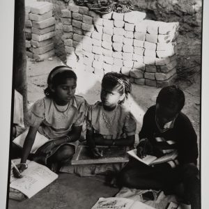 PHOTO ARGENTIQUE 1990' Olivier Culmann reportage en Inde 18X24cm NOIR ET BLANC