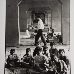 PHOTO ARGENTIQUE 1990' Olivier Culmann reportage en Inde 18X24cm NOIR ET BLANC