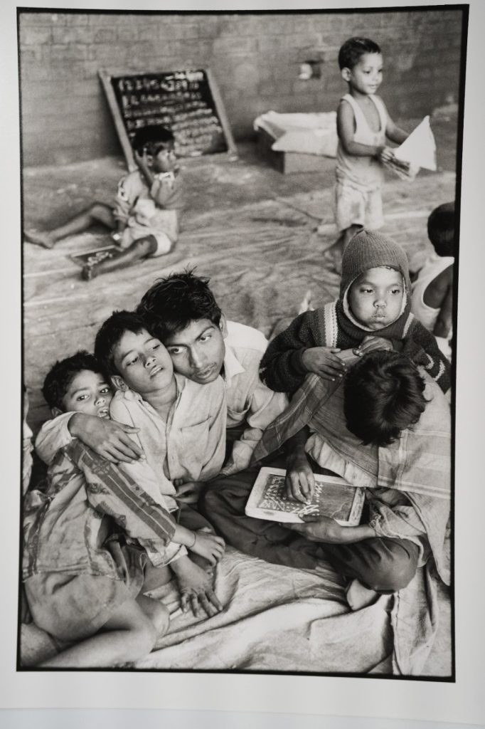 PHOTO ARGENTIQUE 1990' Olivier Culmann reportage en Inde 18X24cm NOIR ET BLANC