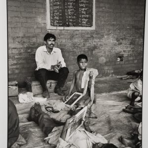 PHOTO ARGENTIQUE 1990' Olivier Culmann reportage en Inde 18X24cm NOIR ET BLANC