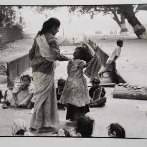PHOTO ARGENTIQUE 1990' Olivier Culmann reportage en Inde 18X24cm NOIR ET BLANC