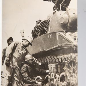 PHOTO DE PRESSE TAMPON AGENCE INTERCONTINENTAL 1950	GUERRE D' ALGERIE 13X18cm