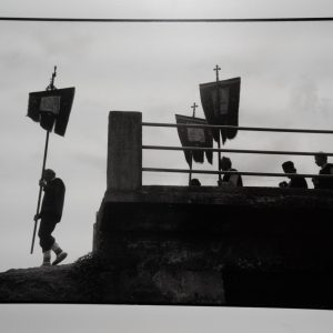 PHOTO ARGENTIQUE 90' Olivier Culmann reportage en IRLANDE 18X24cm NOIR ET BLANC