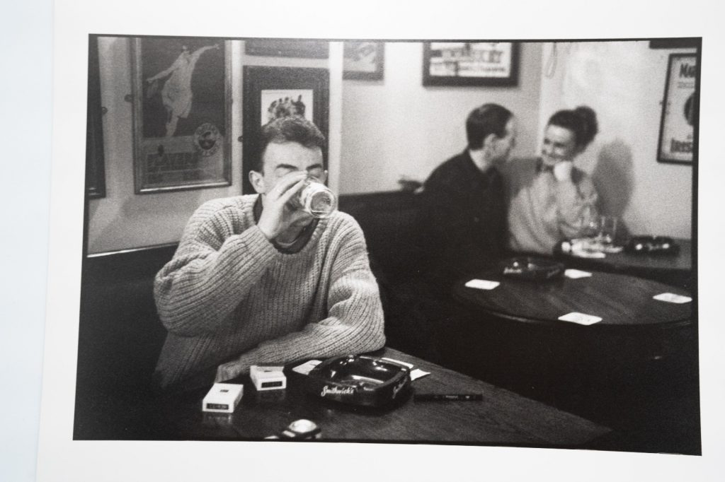 PHOTO ARGENTIQUE 90' Olivier Culmann reportage en IRLANDE 18X24cm NOIR ET BLANC