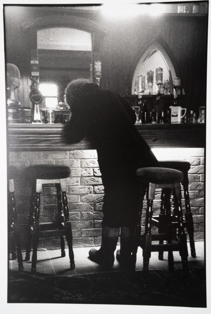 PHOTO ARGENTIQUE 90' Olivier Culmann reportage en IRLANDE 18X24cm NOIR ET BLANC