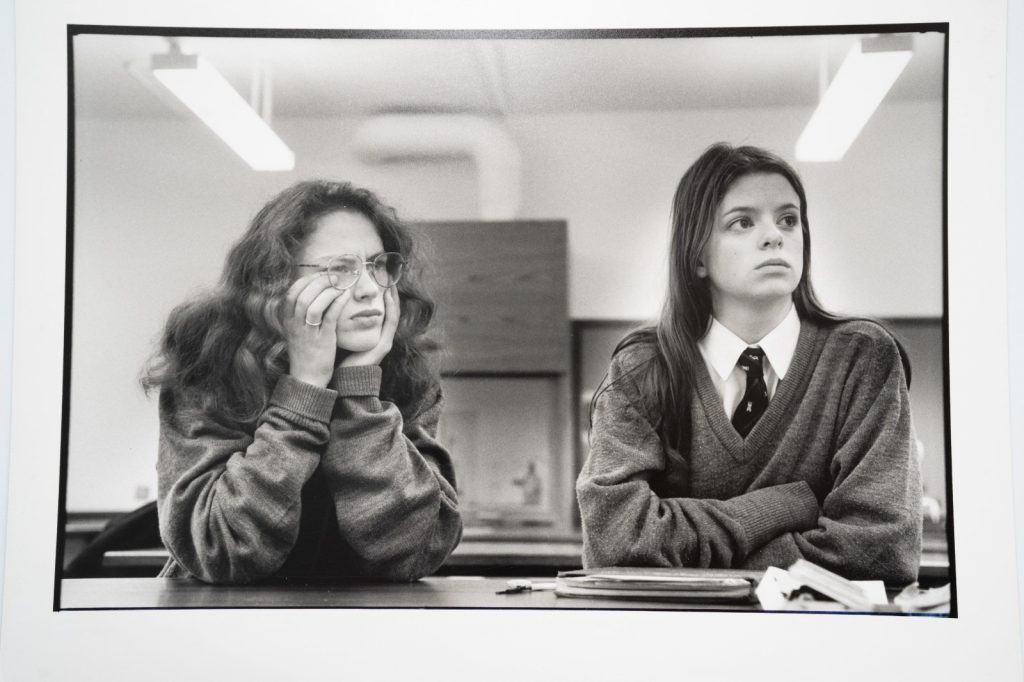 PHOTO ARGENTIQUE 90' Olivier Culmann reportage en IRLANDE 18X24cm NOIR ET BLANC
