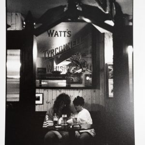 PHOTO ARGENTIQUE 90' Olivier Culmann reportage en IRLANDE 18X24cm NOIR ET BLANC