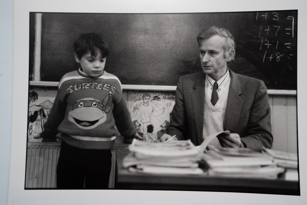 PHOTO ARGENTIQUE 90' Olivier Culmann reportage en IRLANDE 18X24cm NOIR ET BLANC
