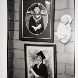 PHOTO ARGENTIQUE 90' Olivier Culmann reportage en IRLANDE 18X24cm NOIR ET BLANC