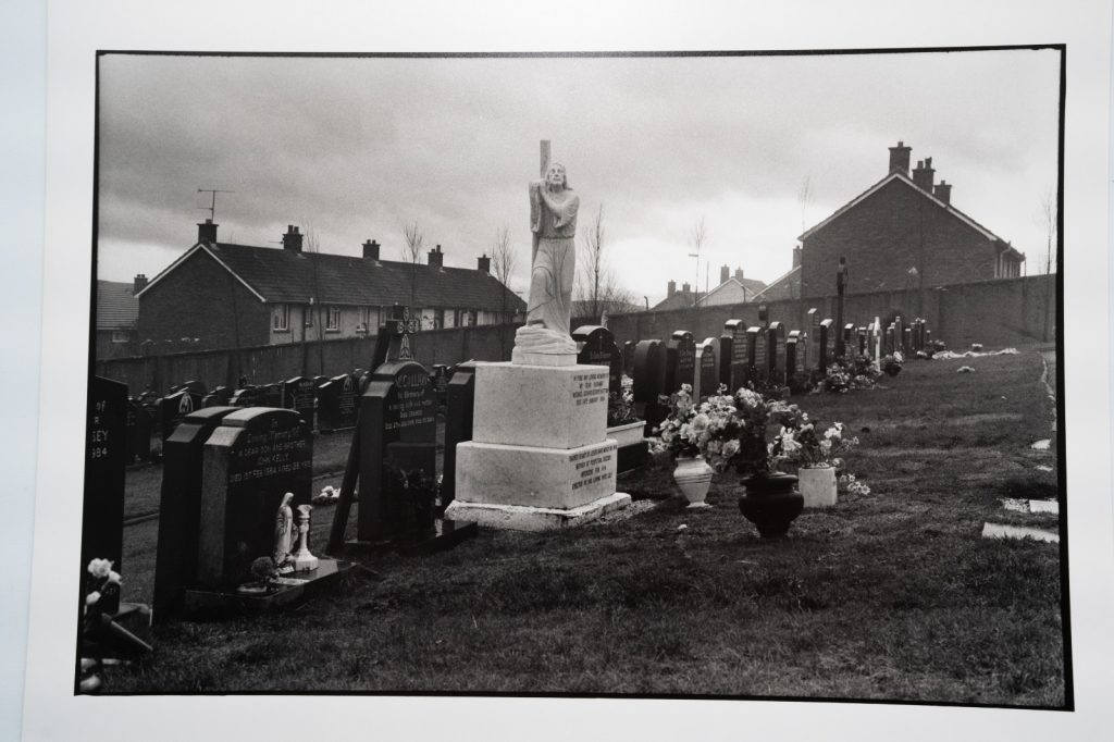 PHOTO ARGENTIQUE 90' Olivier Culmann reportage en IRLANDE 18X24cm NOIR ET BLANC