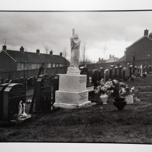 PHOTO ARGENTIQUE 90' Olivier Culmann reportage en IRLANDE 18X24cm NOIR ET BLANC