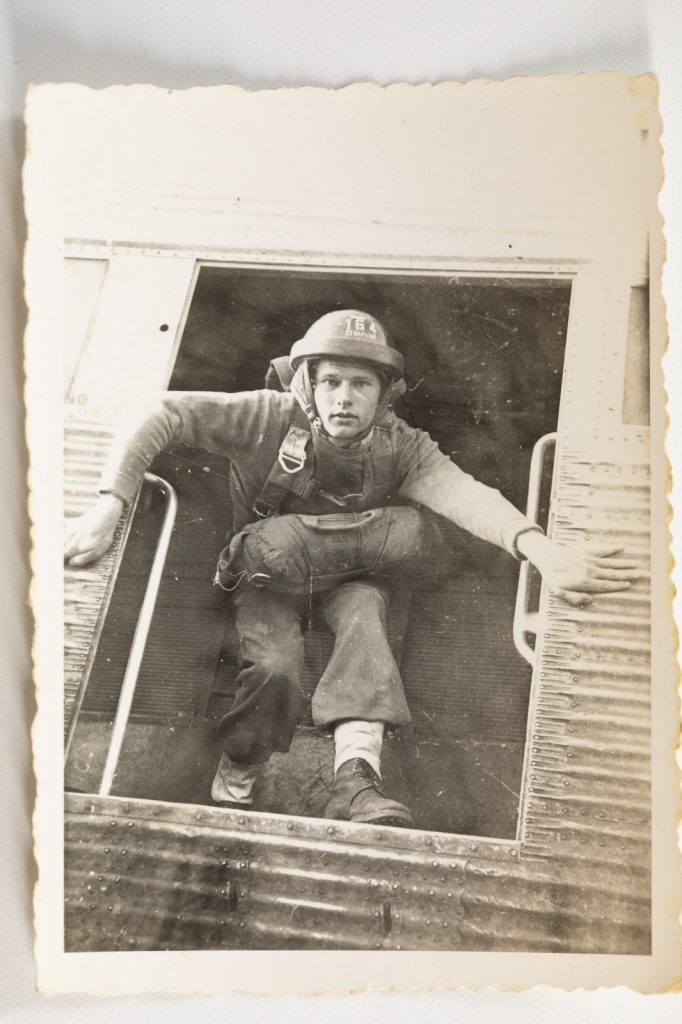 PHOTO SNAP SHOT France 1er régiment de chasseurs parachutistes 1er RCP 1948