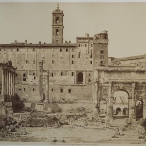 TIRAGE Albumine	Italie	Rome Forum romain	29X39cm 1870
