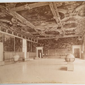 PHOTO Albumine	Italie	Intérieur  Palais des Doges Venise	32X45cm	1880	Alinari