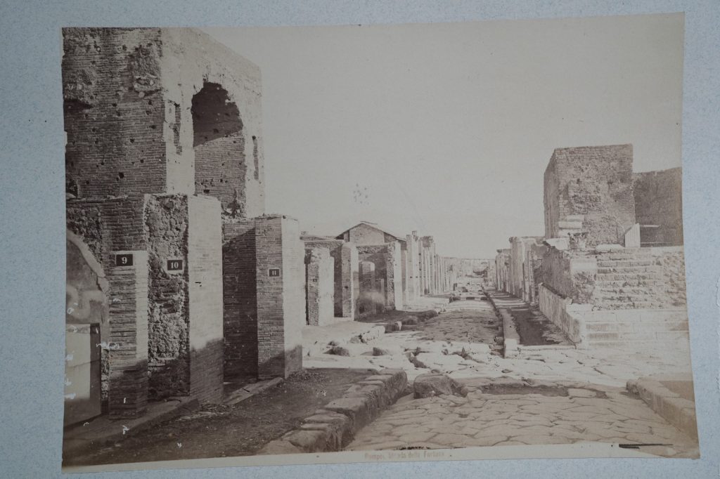 PHOTO Albumine	Italie	POMPEI	18X25cm	1880