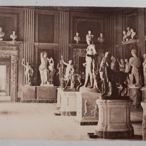 Palais Neuf Rome TIRAGE PHOTO	ALBUMINE, 1880, SUR CARTON	ITALIE 20X25cm