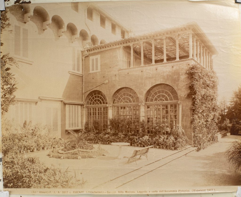 TIRAGE PHOTO ALBUMINE 1880 ITALIE 19X24cm Florence