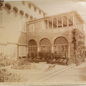 TIRAGE PHOTO ALBUMINE 1880 ITALIE 19X24cm Florence