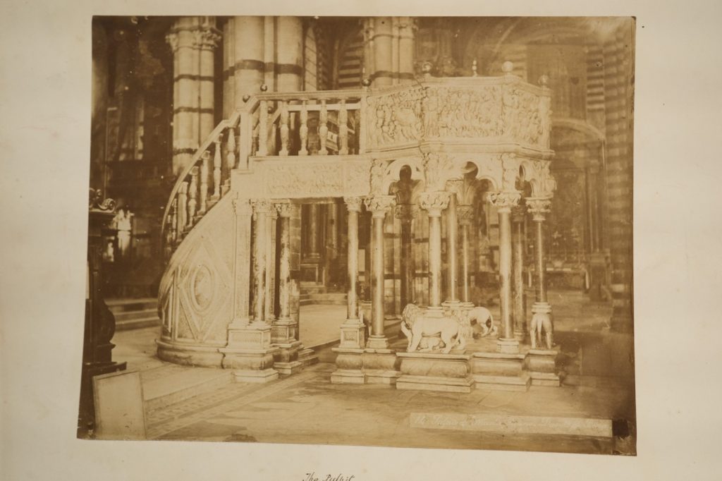Albumine	Italie	Cathedrale de Sienne	21X27cm	1880