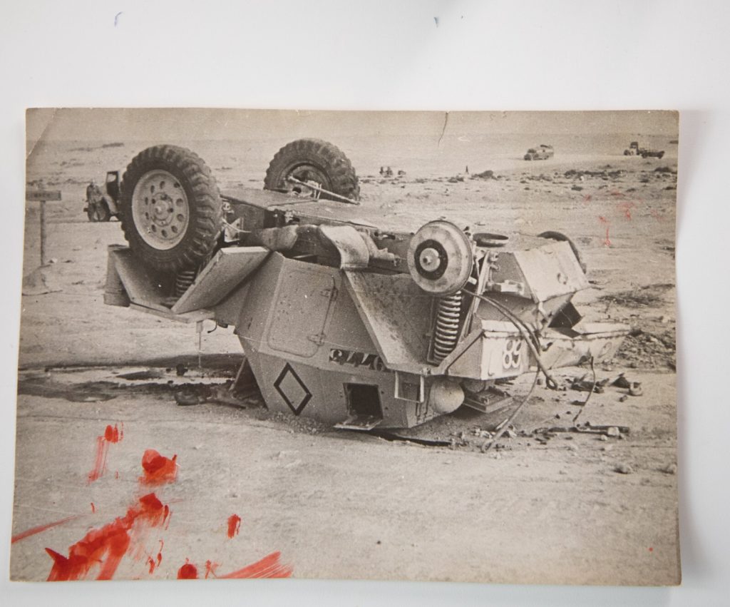 TIRAGE PHOTO argentique de presse 1940 militaria 15X20CM TANK Britanique