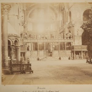 PHOTO Albumine	Italie	Venise Saint-Marc côté Est	20X24cm	1870