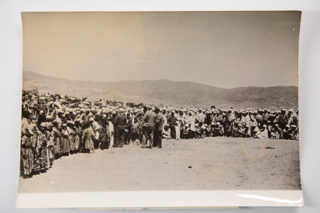 PHOTO DE PRESSE TAMPON AGENCE INTERCONTINENTAL 1950 GUERRE D' ALGERIE 13X18cm