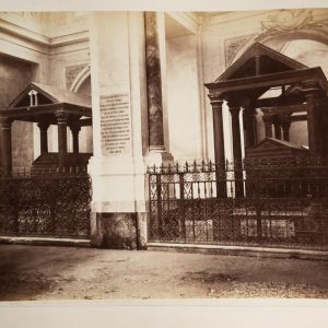 PHOTO Albumine	Italie	Tombe Réali Palerme	20X25cm	1870	Sommer