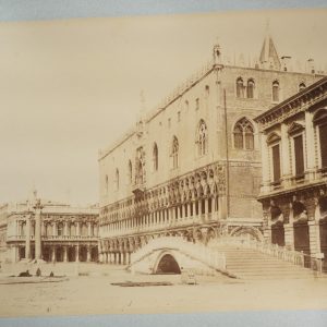 PHOTO Albumine	Italie	Venise	27X35cm	1880 palais des doges